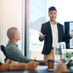 tell me what you think shot of a group of business xd7rg2z